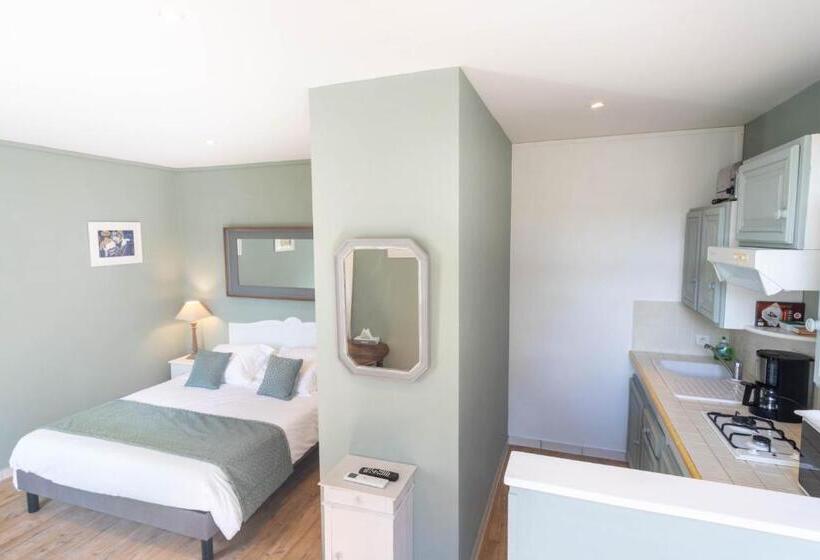 استودیو استاندارد با تراس, Demeures Et Châteaux Hôtel L Hermitage