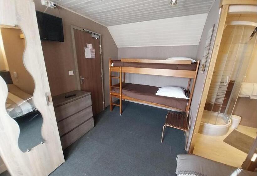 اتاق استاندارد چهار تخته, Hôtel Les Deux Cols