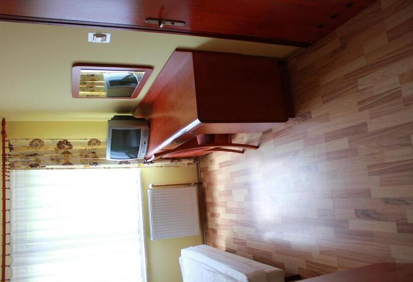 اتاق استاندارد یک تخته با سرویس بهداشتی مشترک, City Hostel