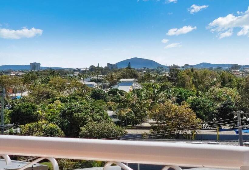 آپارتمان 3 خوابه با چشم‌انداز دریا, Beachside Resort Kawana Waters