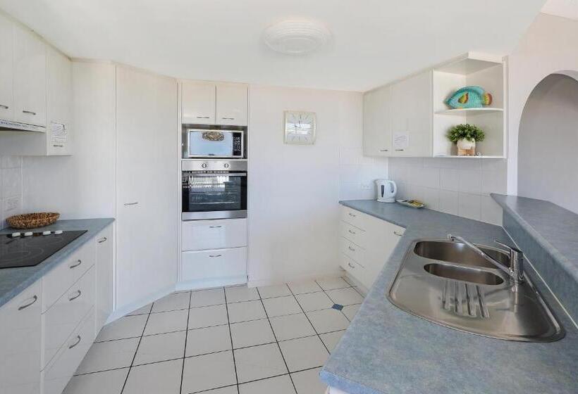آپارتمان 2 خوابه با چشم‌انداز دریا, Beachside Resort Kawana Waters