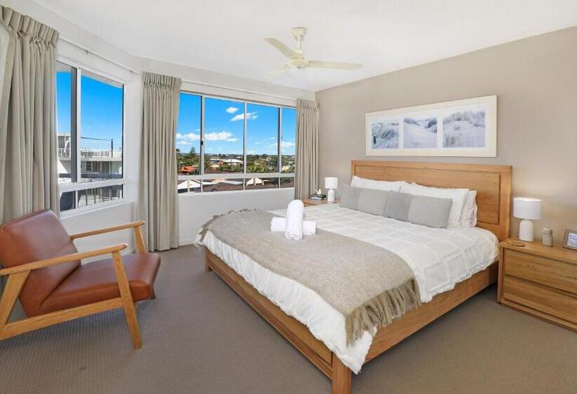 آپارتمان 2 خوابه با چشم‌انداز دریا, Beachside Resort Kawana Waters