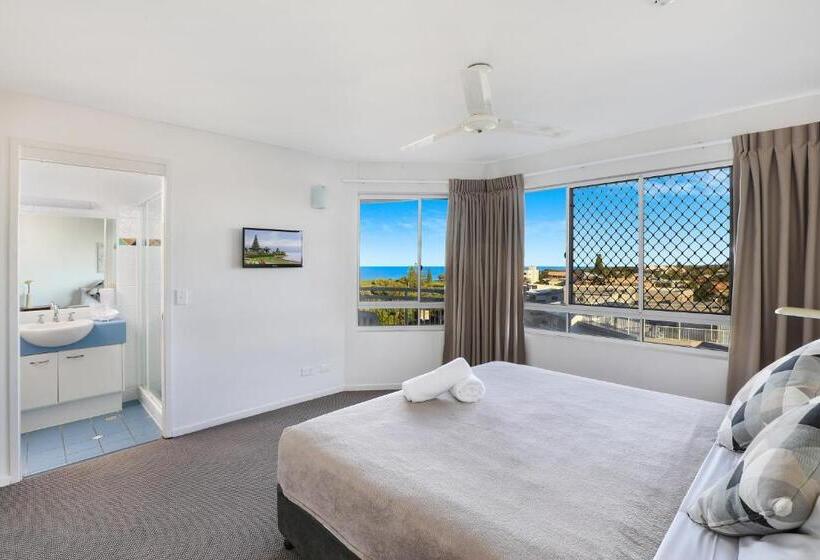 آپارتمان 1 خوابه با چشم‌انداز دریا, Beachside Resort Kawana Waters