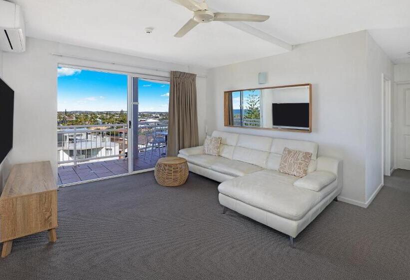 آپارتمان 1 خوابه با چشم‌انداز دریا, Beachside Resort Kawana Waters