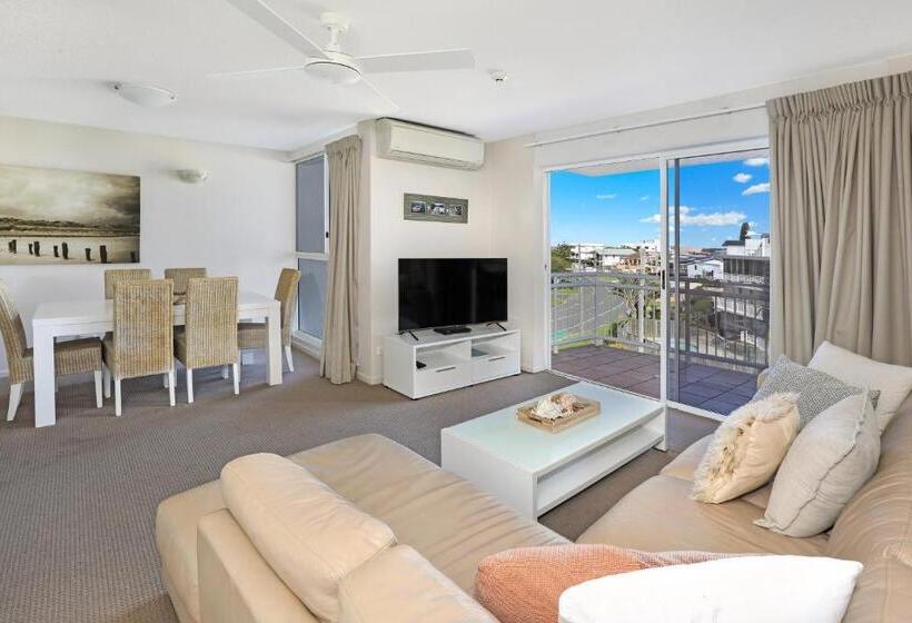 آپارتمان 1 خوابه با چشم‌انداز دریا, Beachside Resort Kawana Waters