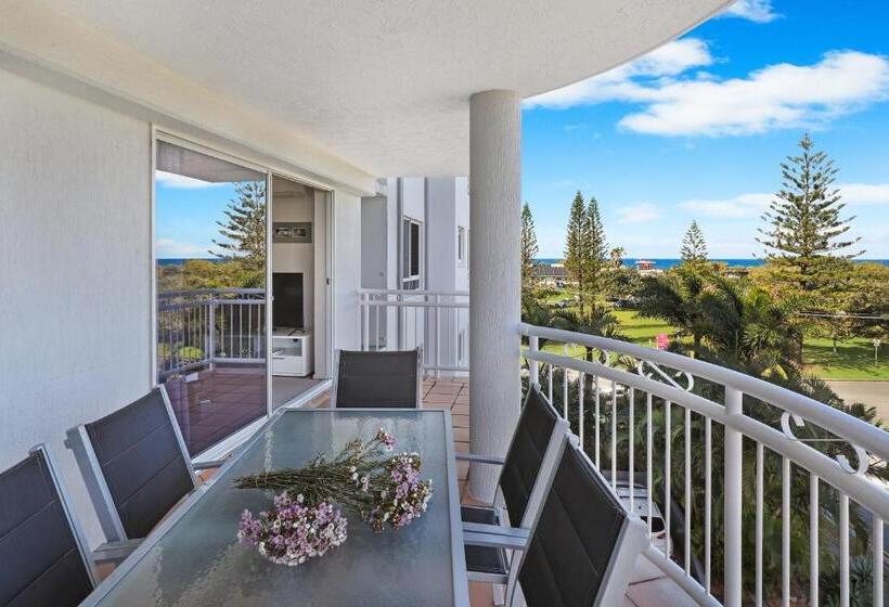 آپارتمان 1 خوابه با چشم‌انداز دریا, Beachside Resort Kawana Waters