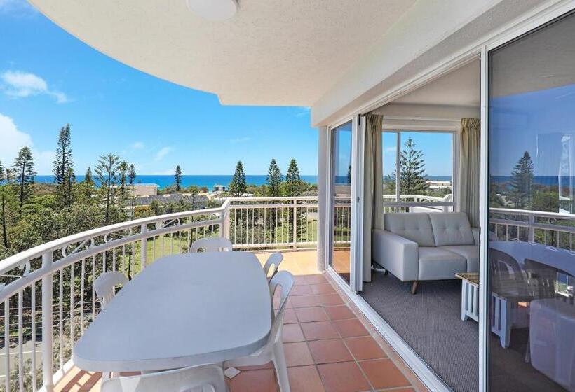 آپارتمان 3 خوابه با چشم‌انداز دریا, Beachside Resort Kawana Waters