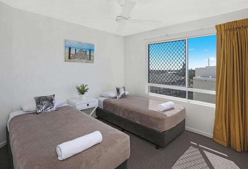 آپارتمان 1 خوابه با چشم‌انداز دریا, Beachside Resort Kawana Waters