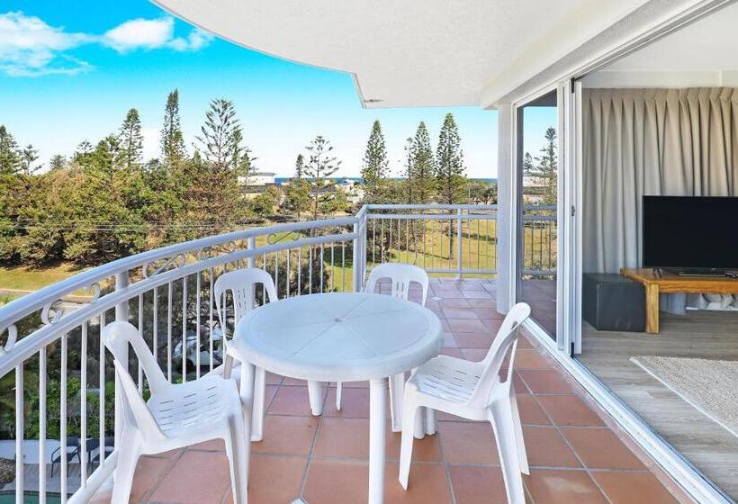 آپارتمان 3 خوابه با چشم‌انداز دریا, Beachside Resort Kawana Waters