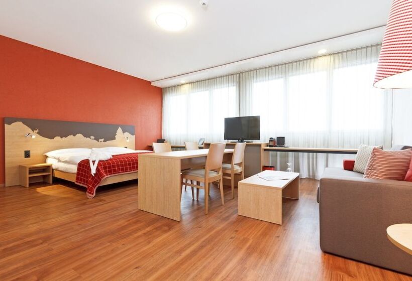 Апартаменты 1 Спальня с Террасой, Swiss Ever Zug Swiss Quality