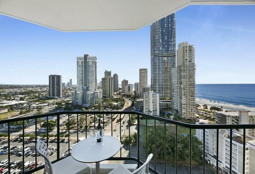 استودیوی استاندارد, Ocean View 2 Bed Studio In The Heart Of Surfers