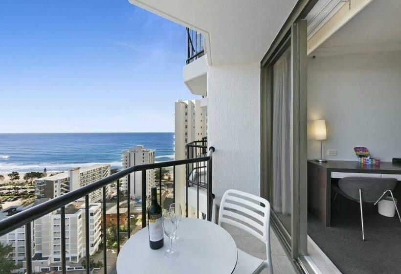 استودیوی استاندارد, Ocean View 2 Bed Studio In The Heart Of Surfers