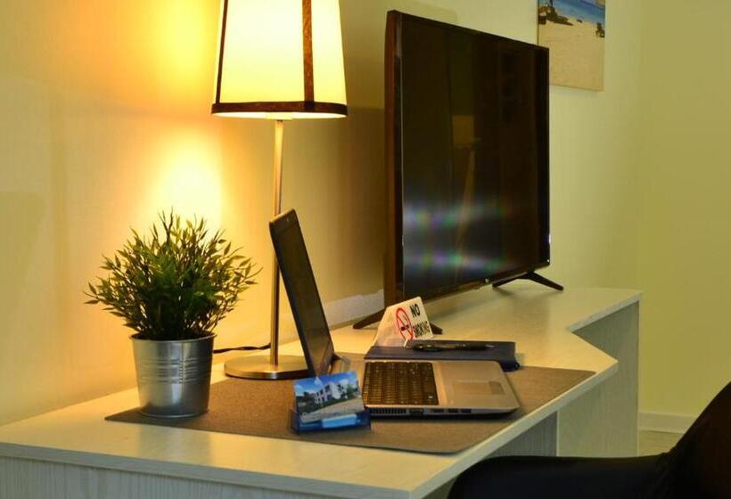 اتاق استاندارد با بالکن, Quints Travelers Inn