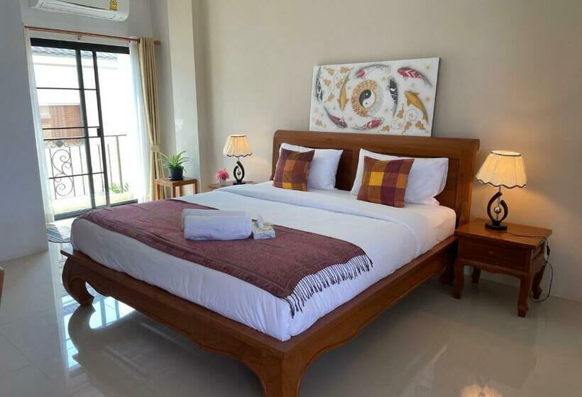 اتاق استاندارد با بالکن, Laph Kham House
