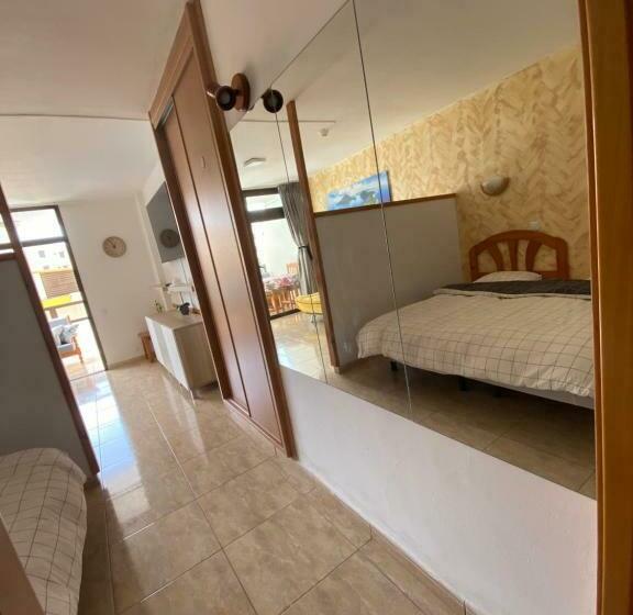آپارتمان 1 خوابه با چشم‌انداز استخر, Apartament Modern 1 Playa Del Ingles