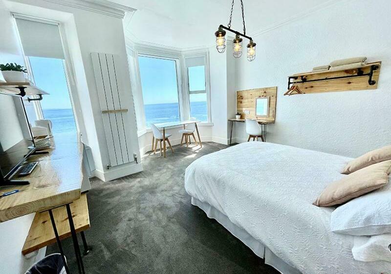 اتاق استاندارد با چشم‌انداز دریا, Môr Heli Guest House Criccieth