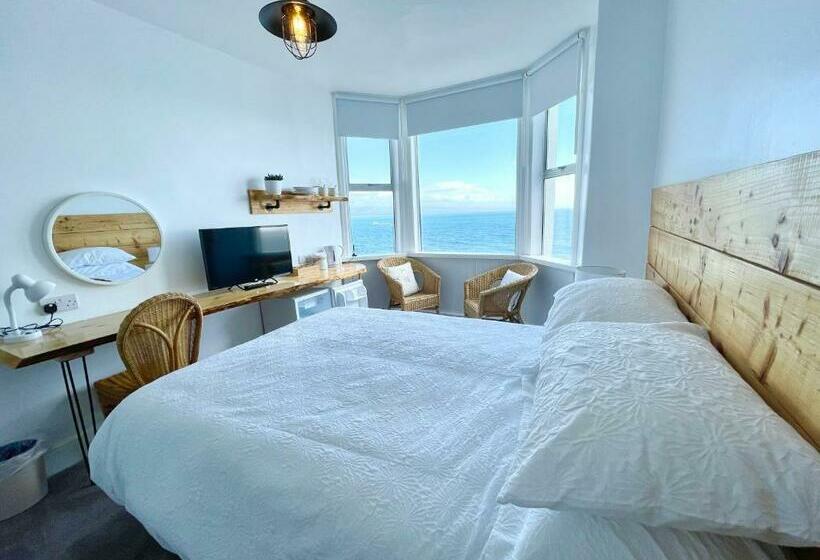 اتاق استاندارد با چشم‌انداز دریا, Môr Heli Guest House Criccieth
