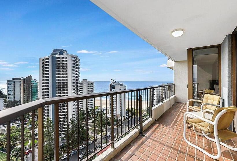 آپارتمان 1 خوابه با چشم‌انداز دریا, Surfers Century Oceanside Apartments