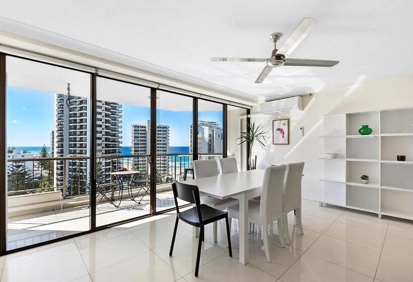 آپارتمان 2 خوابه با چشم‌انداز دریا, Surfers Century Oceanside Apartments