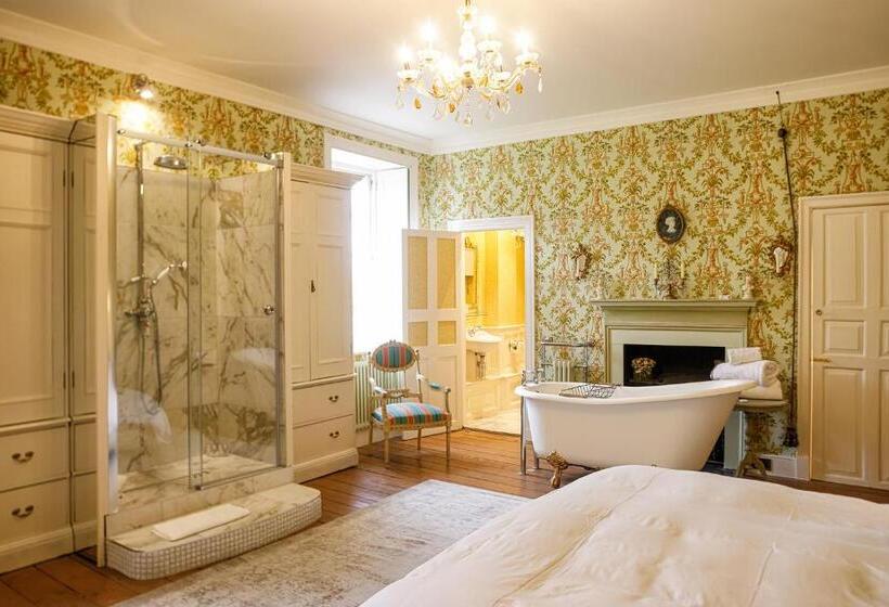 اتاق استاندارد با وان آب گرم, Gileston Manor Luxury B&b