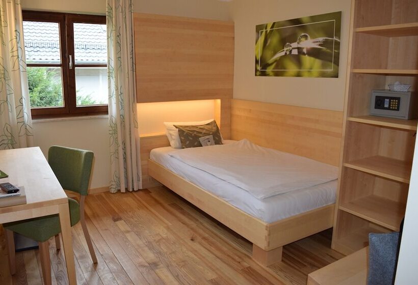 اتاق استاندارد یک نفره, Bio Hotel Bayerischer Wirt Augsburg