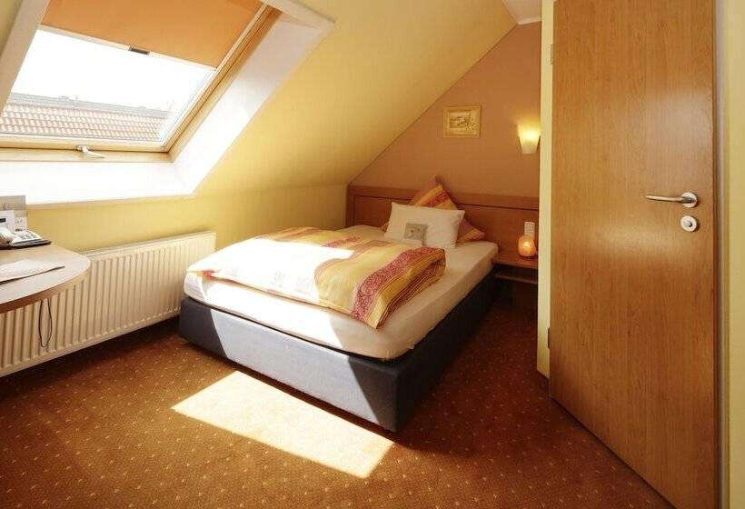 اتاق استاندارد یک نفره, Bio Hotel Bayerischer Wirt Augsburg