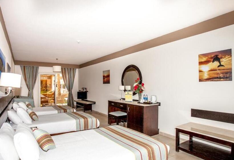 اتاق سوپریور با چشم‌انداز استخر, El Karma Beach Resort & Aqua Park - Hurghada