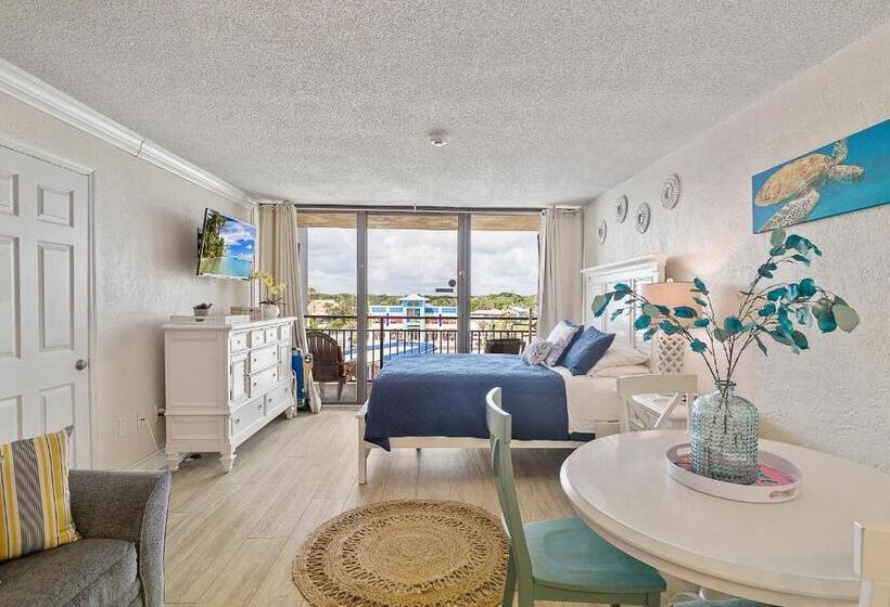 استودیوی استاندارد, Aloha Hibiscus Room,sunset Views   Hawaiian Inn Beach Resort