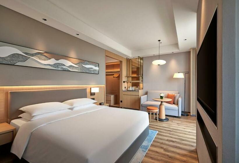 اتاق استاندارد با تخت بزرگ, Hyatt Place Huangshan Train Station