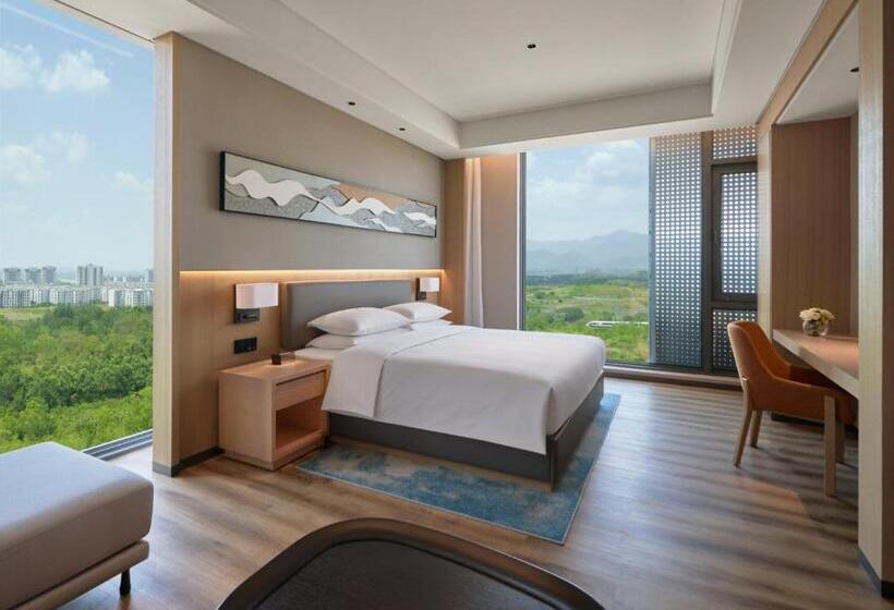 اتاق استاندارد با تخت بزرگ, Hyatt Place Huangshan Train Station