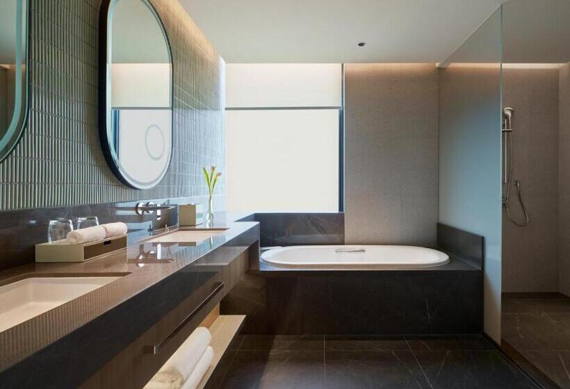 اتاق استاندارد با تخت بزرگ, Hyatt Place Huangshan Train Station