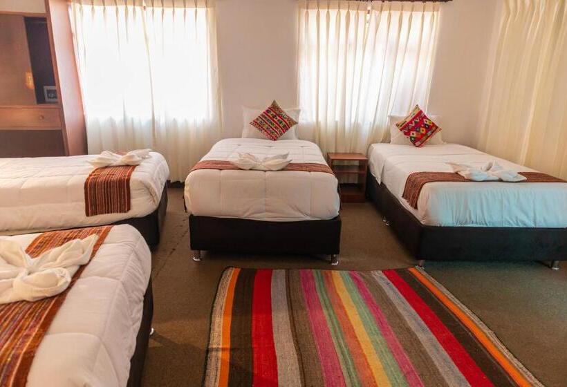 اتاق استاندارد چهار تخته, Tika Ayna Cerca A La Plaza De Armas Cusco