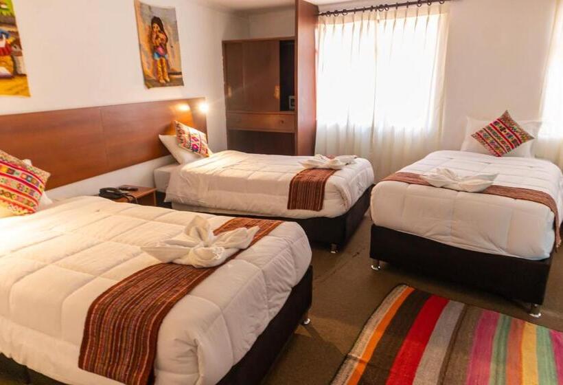 اتاق استاندارد چهار تخته, Tika Ayna Cerca A La Plaza De Armas Cusco