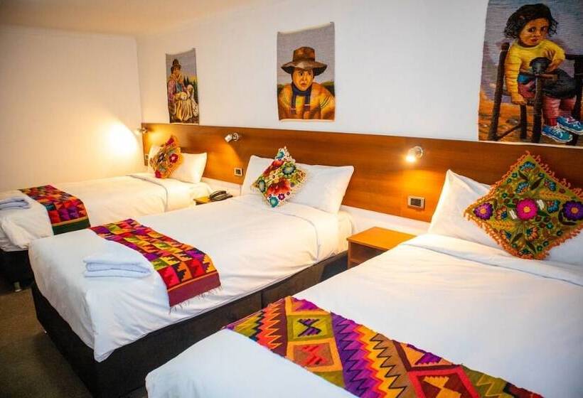 اتاق استاندارد چهار تخته, Tika Ayna Cerca A La Plaza De Armas Cusco