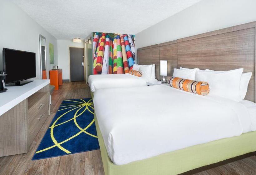 اتاق استاندارد با 2 تخت دوبل, Indigo Cleveland Beachwood, An Ihg