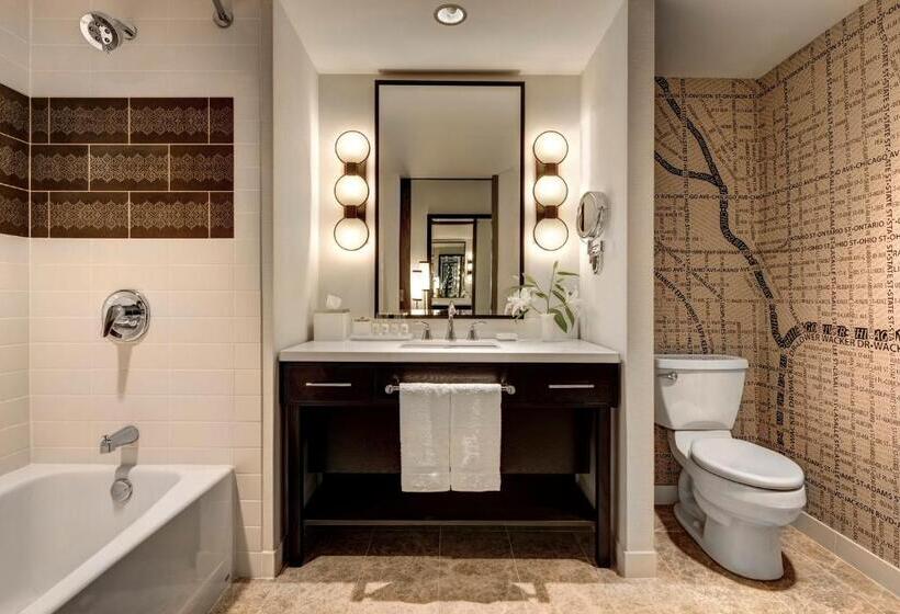 اتاق استاندارد با 2 تخت دوبل, Loews Chicago