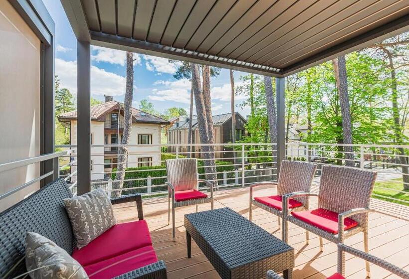 Habitación Deluxe con Terraza, Rixwell Collection Seaside Hotel Jurmala