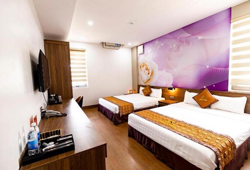 اتاق استاندارد چهار تخته, Hoa Viên Hotel   Suối Khoáng Kim Bôi