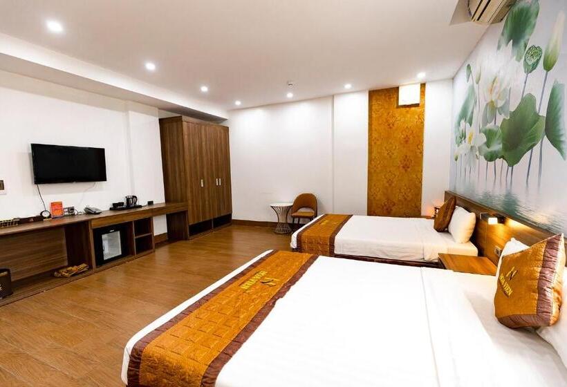 اتاق استاندارد چهار تخته, Hoa Viên Hotel   Suối Khoáng Kim Bôi