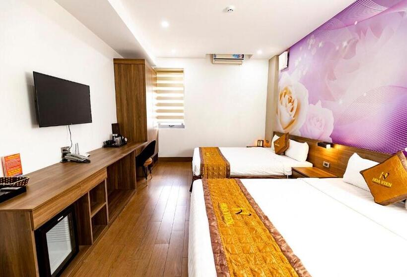 اتاق استاندارد چهار تخته, Hoa Viên Hotel   Suối Khoáng Kim Bôi