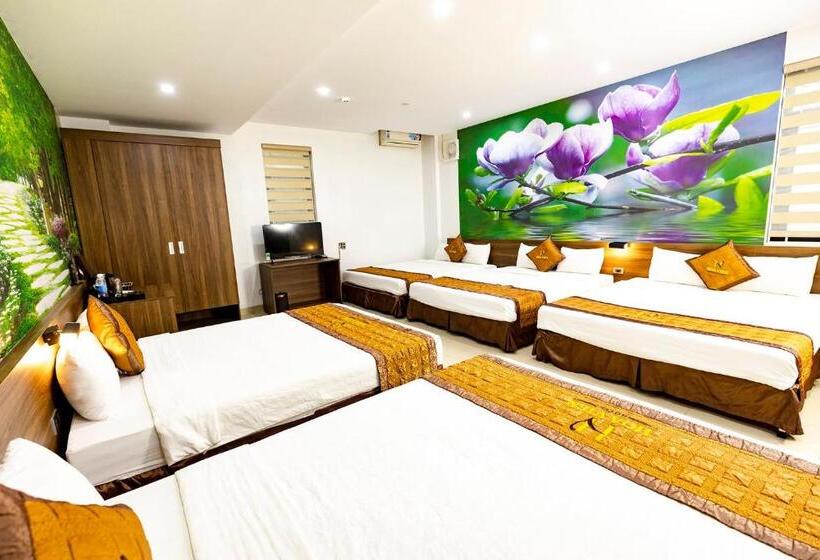 اتاق لوکس خانوادگی, Hoa Viên Hotel   Suối Khoáng Kim Bôi