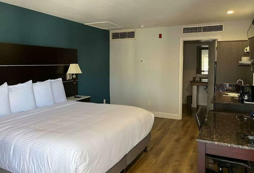 اتاق استاندارد با تخت بزرگ برای معلولان, Motel 6 Vallejo, Ca  Napa Valley