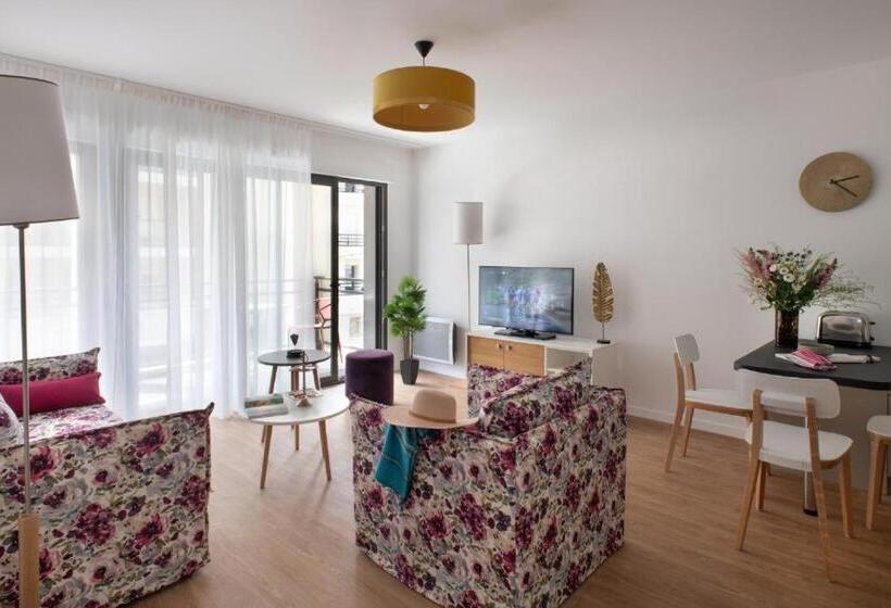 آپارتمان 1 خوابه, Résidence Services Seniors Domitys   La Belle Epoque