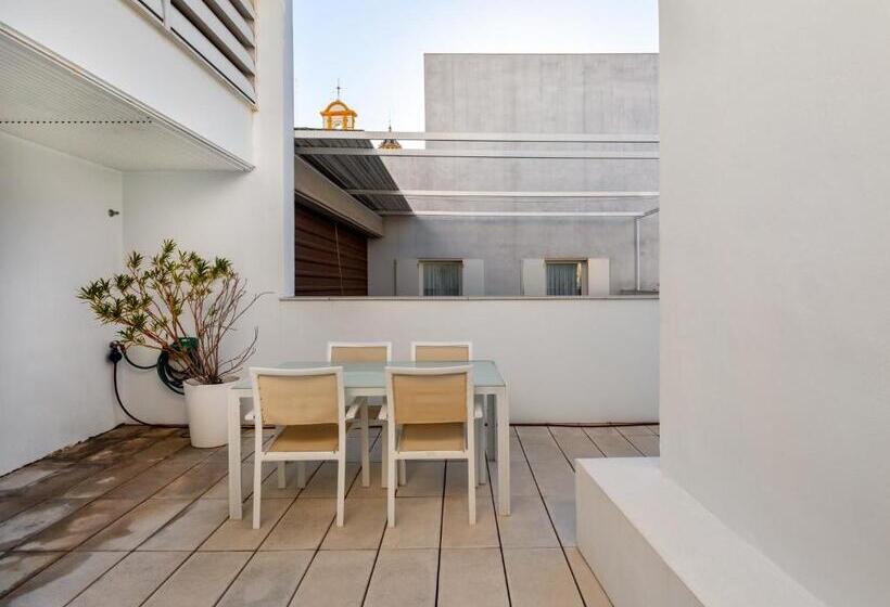 آپارتمان دوبلکس 1 خوابه, Numa I Jondo Apartments