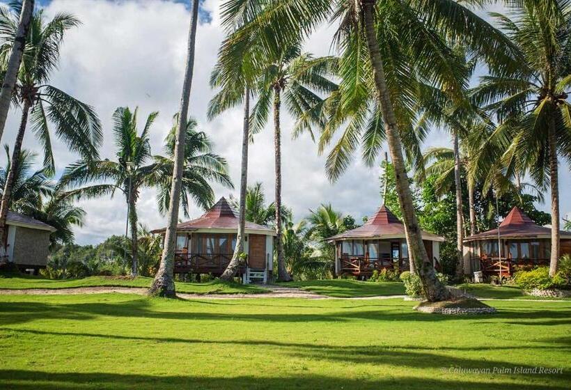 ویلای 1 خوابه با چشم‌انداز باغ, Caluwayan Palm Island Resort & Restaurant