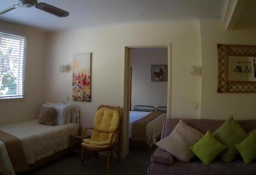آپارتمان 1 خوابه با چشم‌انداز باغ, Alfa Boutique Motel
