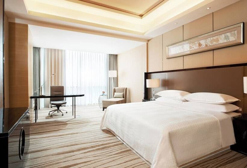 اتاق دلوکس با چشم‌انداز پارک, Four Points By Sheraton Langfang, Gu An