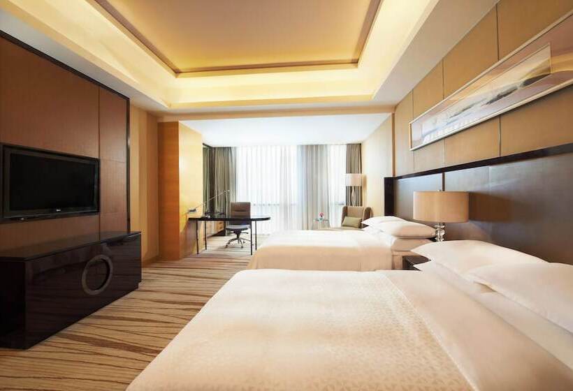 Deluxe Kamer met Uitzicht op het Park, Four Points By Sheraton Langfang, Gu An