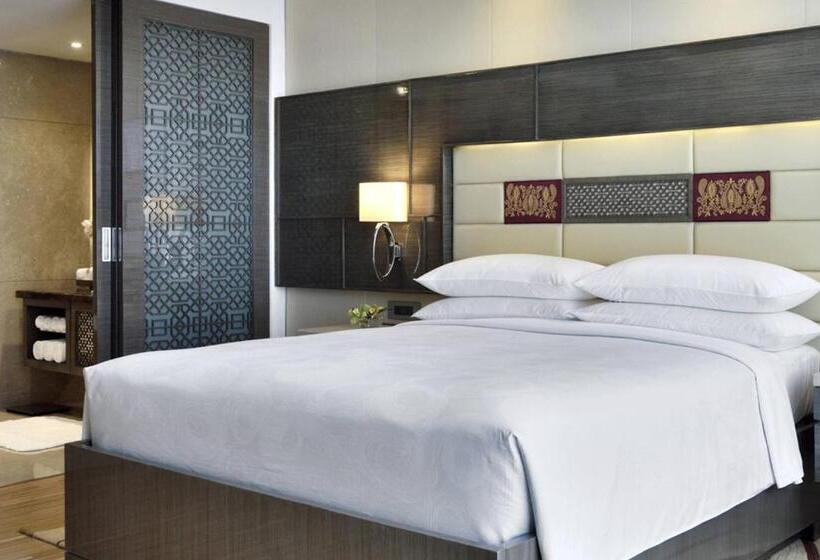 キングサイズベッドのスタンダードルーム, Jw Marriott Mumbai Sahar Airport