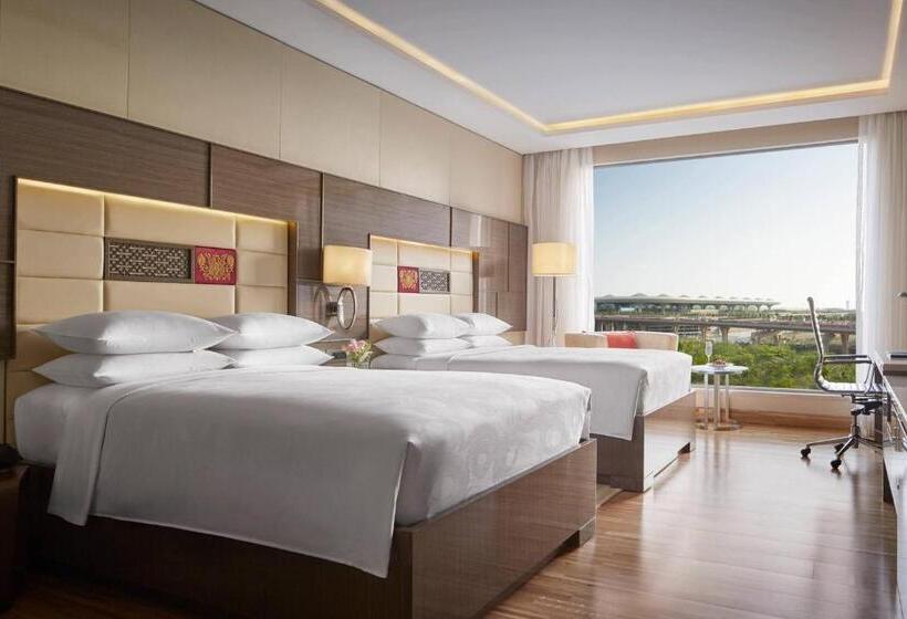 ２ダブルベッドのスタンダードルーム, Jw Marriott Mumbai Sahar Airport